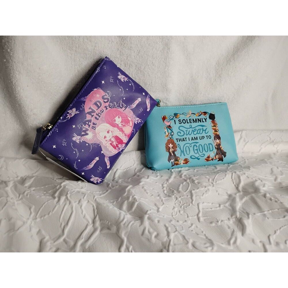 Wizarding World Themed Zippered Pouches